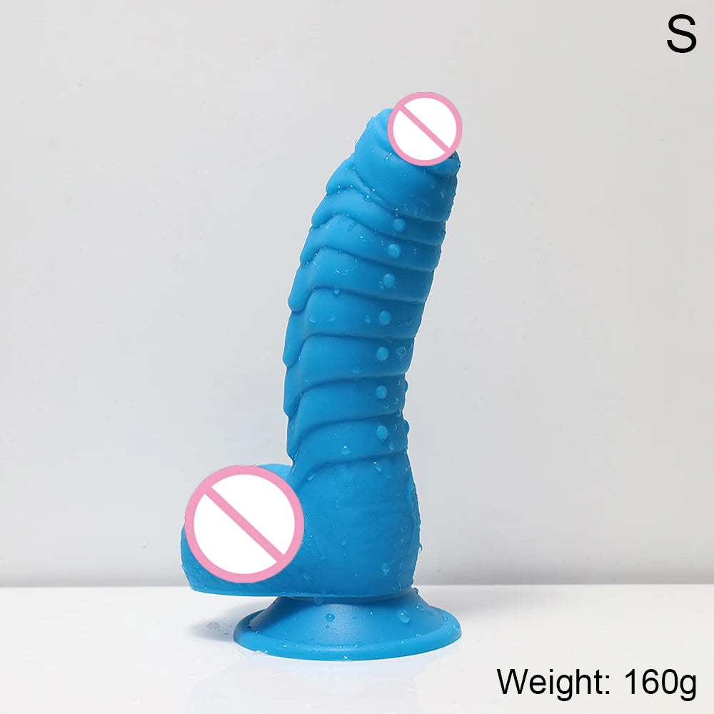 XXL Thrust Dildo Six Styles Dinosaur Scales Penis Big Suction Cup Female Adult Anal Sex Toys Huge Dick Strapon Women Masturbator