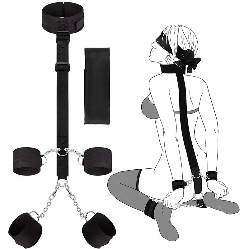 Adult Games Erotic Sex Toys For Woman Couples SM Fetish Slave BDSM Bondage Restraints Handcuffs Shackles Erotic Accessories