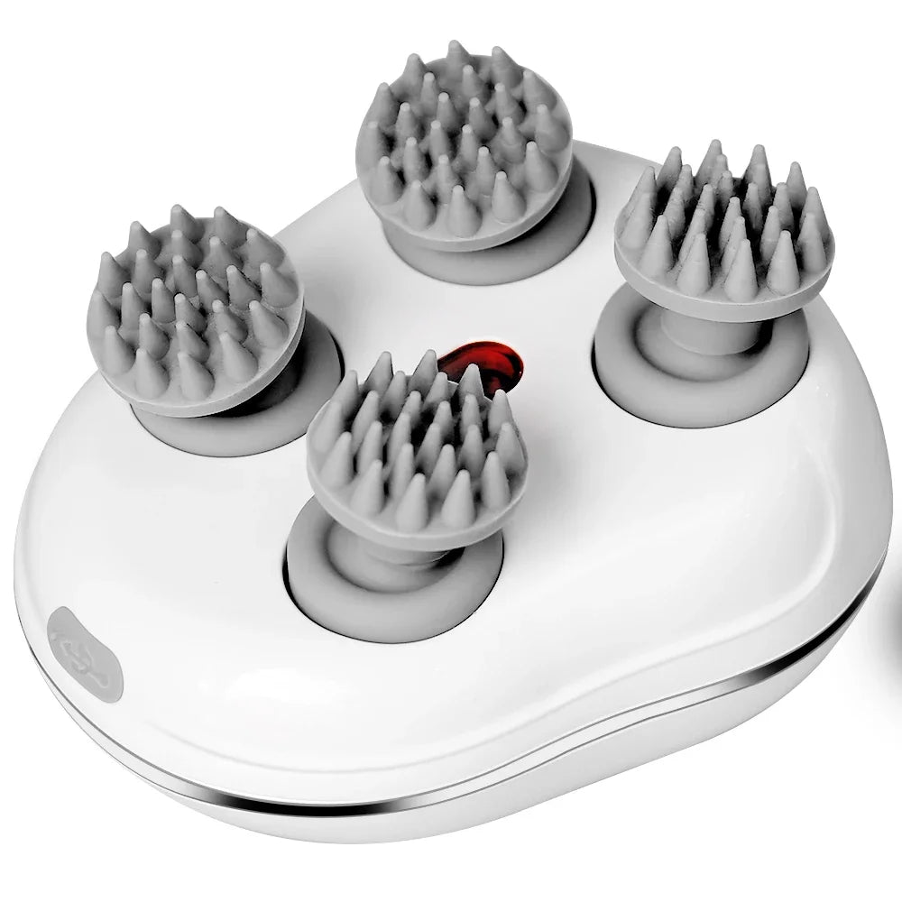 Electric Deep Tissue Scalp Head Massager Antistress Relax Body Massage Remove Muscle Tension Tiredness Vibrating Massageador