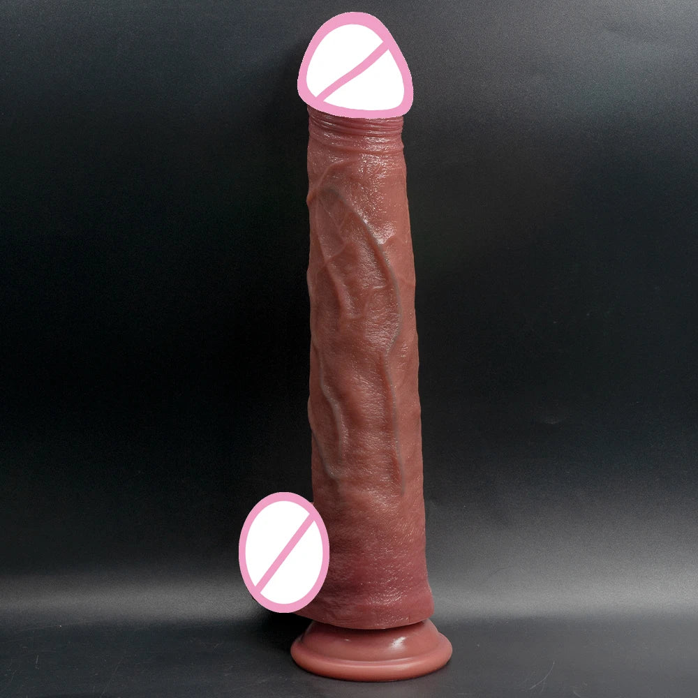 SiliconeSuper Long Realistic Dildo Penis Sex Toys for Women Big Cock Stimulate Vagina Sex Products Big Penis Anal Butt Plug