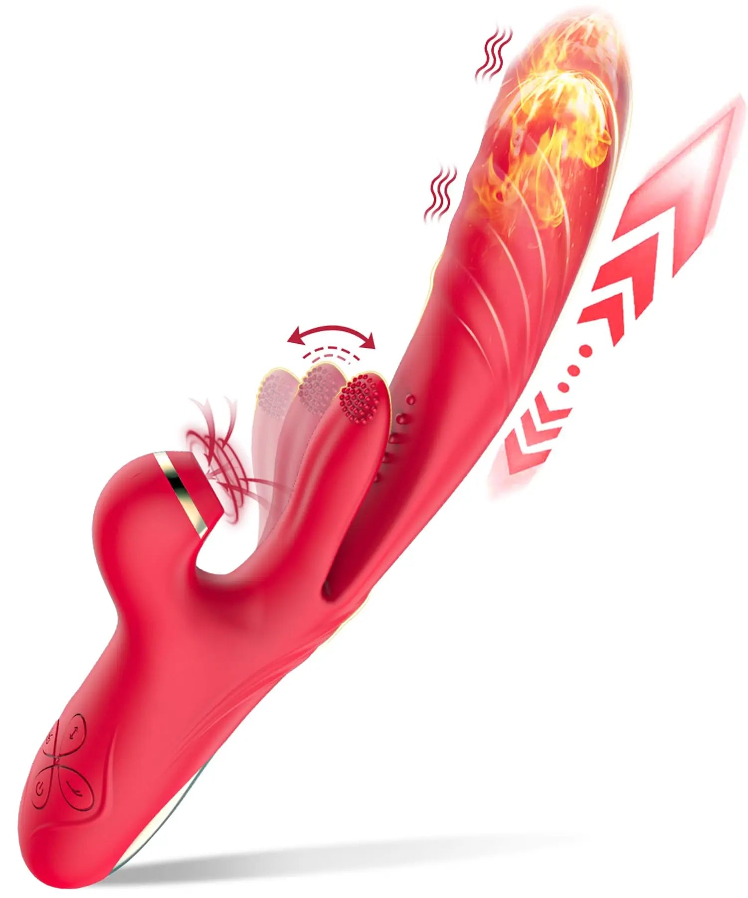 3 in 1 Vibrator for Women Dild Tapping Heating Clitoris Sucker Stimulator Vagina Masturbators Prostate Massager Adults Sex Toys
