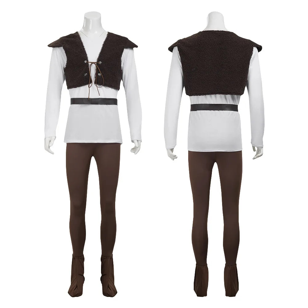 Lord Farquaad Cosplay Costume Fiona Princess Dress discovered prince Mens Costume Shrek Full Set Halloween Carnival Outfit