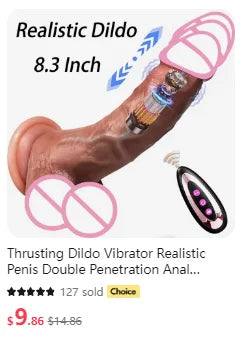 Super Realistic Dildo Vibrator Silicone Big Penis Anal Sex Female G-Spot Masturbator Adult Sex toy Lesbian Butt Plug For Women