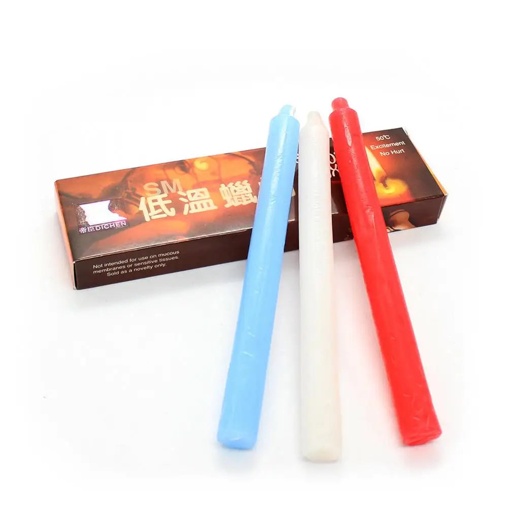 BDSM Sex Toys Low Temperature Drip Candles Sexy Low Heat Massage Romantic Passion Play Wax for Adult Erotic Couple Flirting Toys