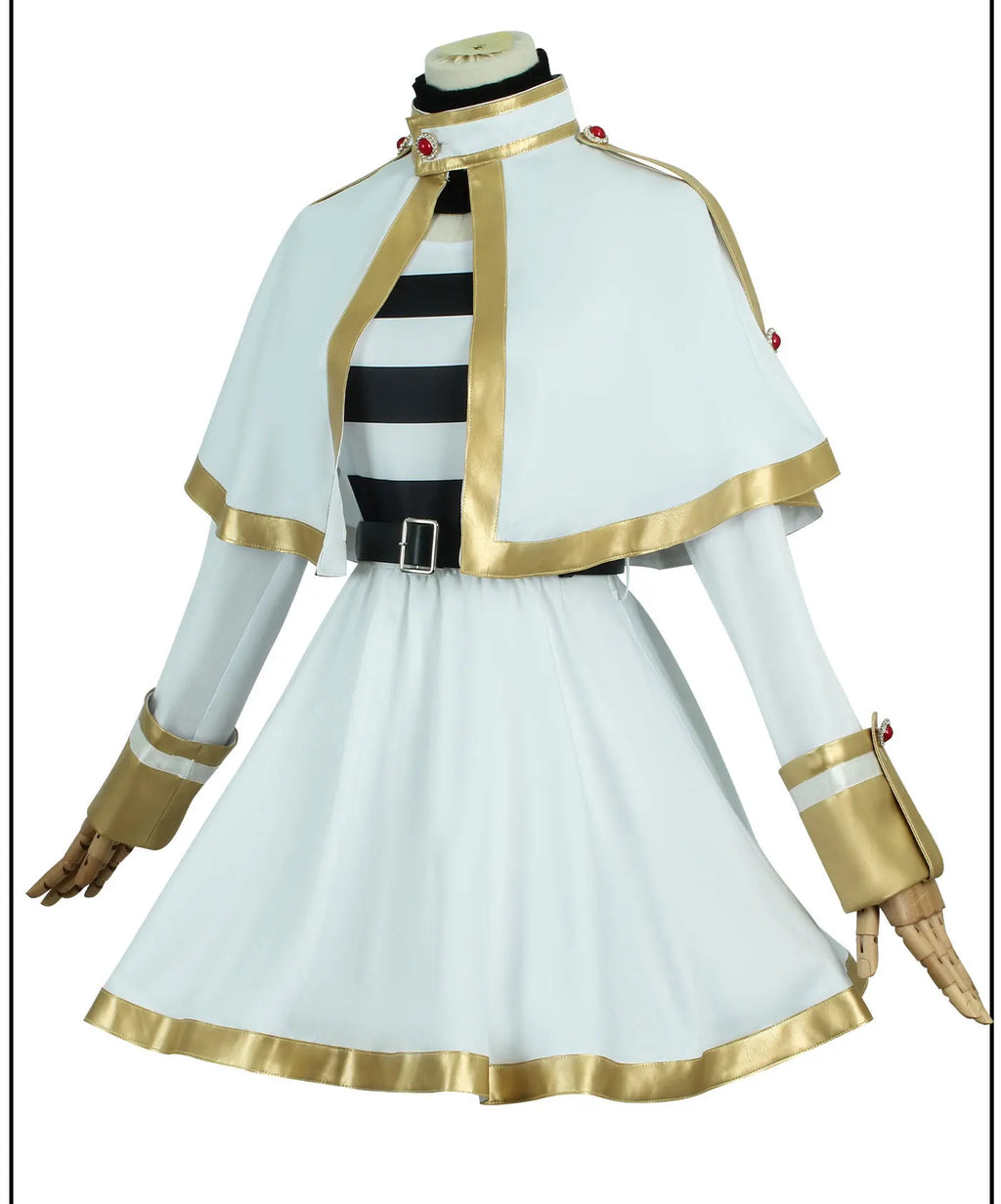Frieren Cosplay Costume Frieren Dress with Ears Stockings for Anime Comic Con Frieren Outfits
