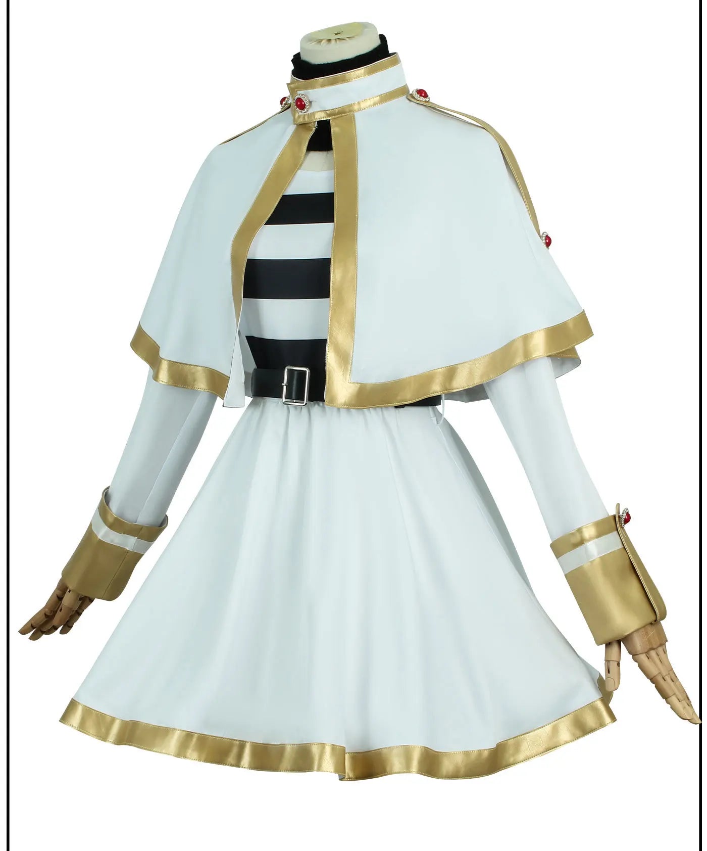 Frieren Cosplay Costume Frieren Dress with Ears Stockings for Anime Comic Con Frieren Outfits