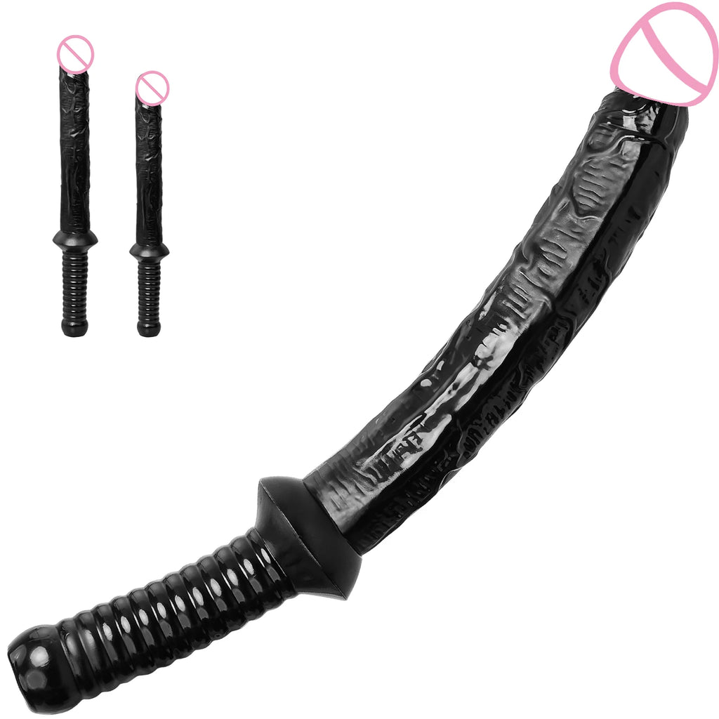 Super Long Dildos Anal Handle Penis Big Dildo Cock Butt Plug Masturbation Sex Toys for Women Men Couple Dick Aduts Products 18+