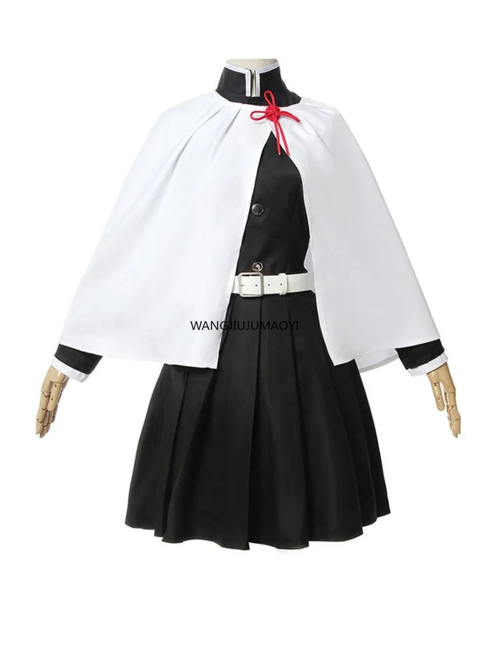 Tsuyuri Kanao Cosplay Costume Adult Anime Uniform Women Kimono Haori Wig Halloween Clothes