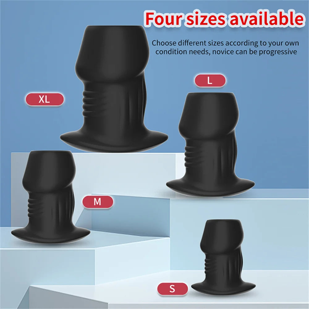Hollow Anal Plug Butt Plug Anal Dilator Anus Expansion Prostate Massager Sex toys For Couple Vagina Anal Intimate Goods Sex Shop