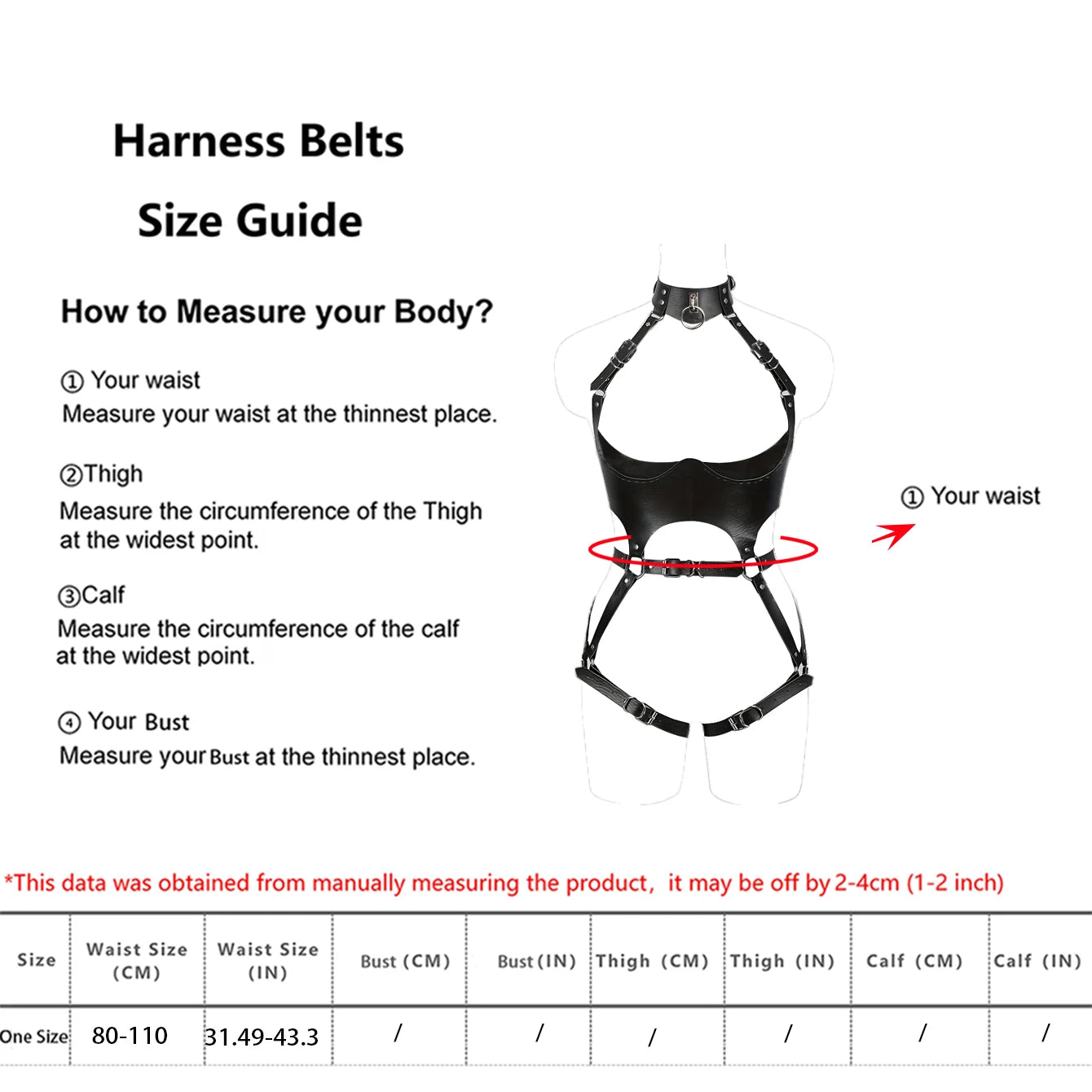 Women Sexy Bondage Body Harness Belt Leg Harness Lingerie Thigh Garter Belt Gothic Fetish Clothing Erotic Accessorie