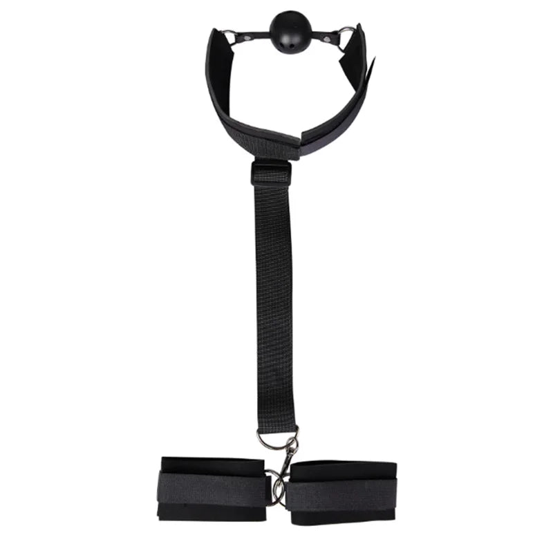 BDSM Handcuff Bondage Fetish Oral Sex Toy Adult Games Back Handcuffs SM Slave Play Sexy Couple Flirt Accessories Erotic Sex Shop
