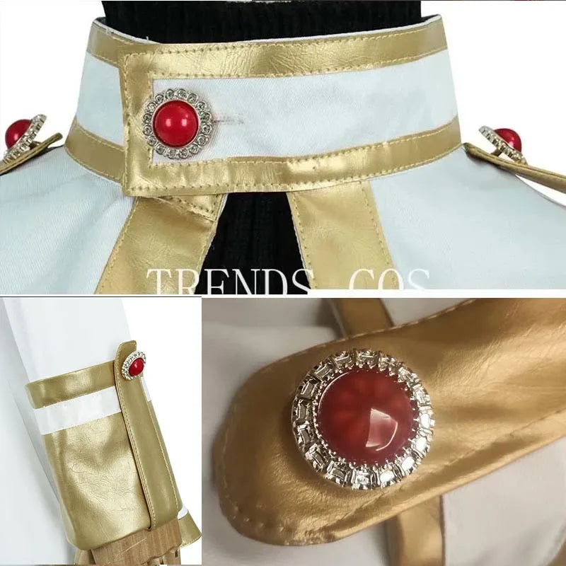 Frieren Cosplay Costume Frieren Dress with Ears Stockings for Anime Comic Con Frieren Outfits