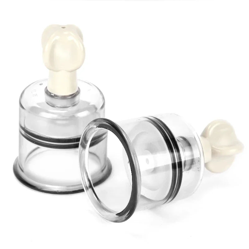 Professional Cupping Medical Chinese Vacuum Body Massager Stimulation Vacuum Cupping Nipple Sucker Inverted Suction Enlarger Cup
