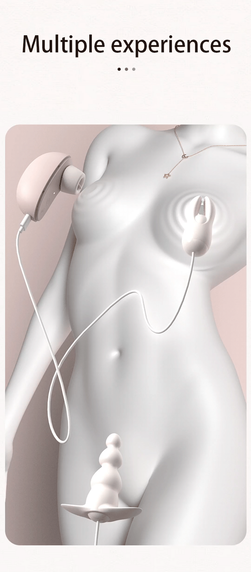 Vibrating Massager, Adult Sex Toy, Combination Products, 18 BDSM,Sucker Clitoral Vibrator for Woman, G-Spot,Female Vaginal