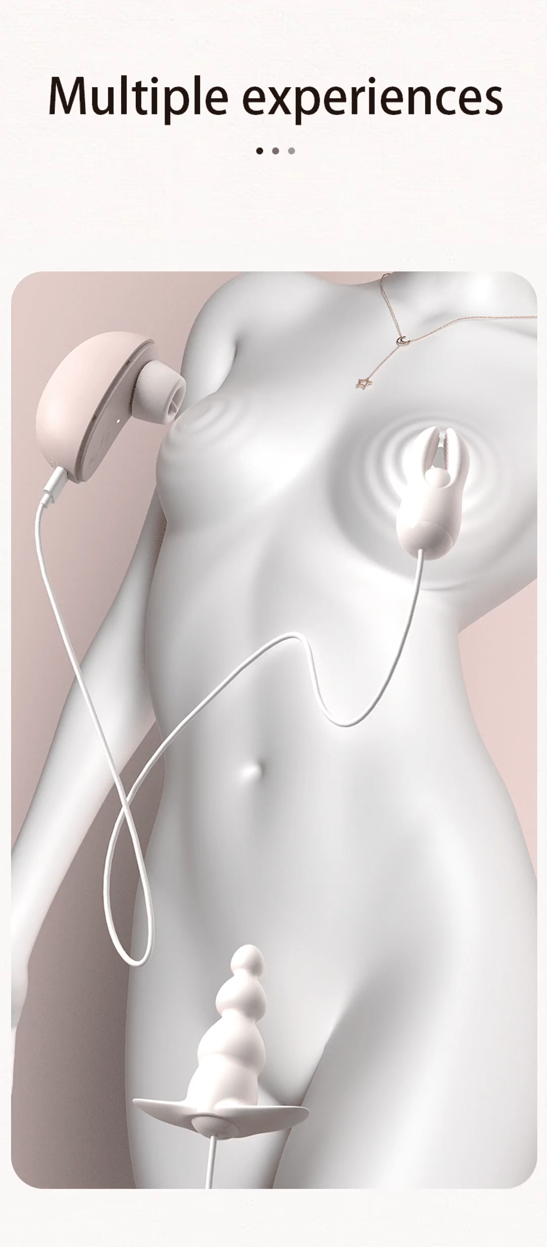 Vibrating Massager, Adult Sex Toy, Combination Products, 18 BDSM,Sucker Clitoral Vibrator for Woman, G-Spot,Female Vaginal