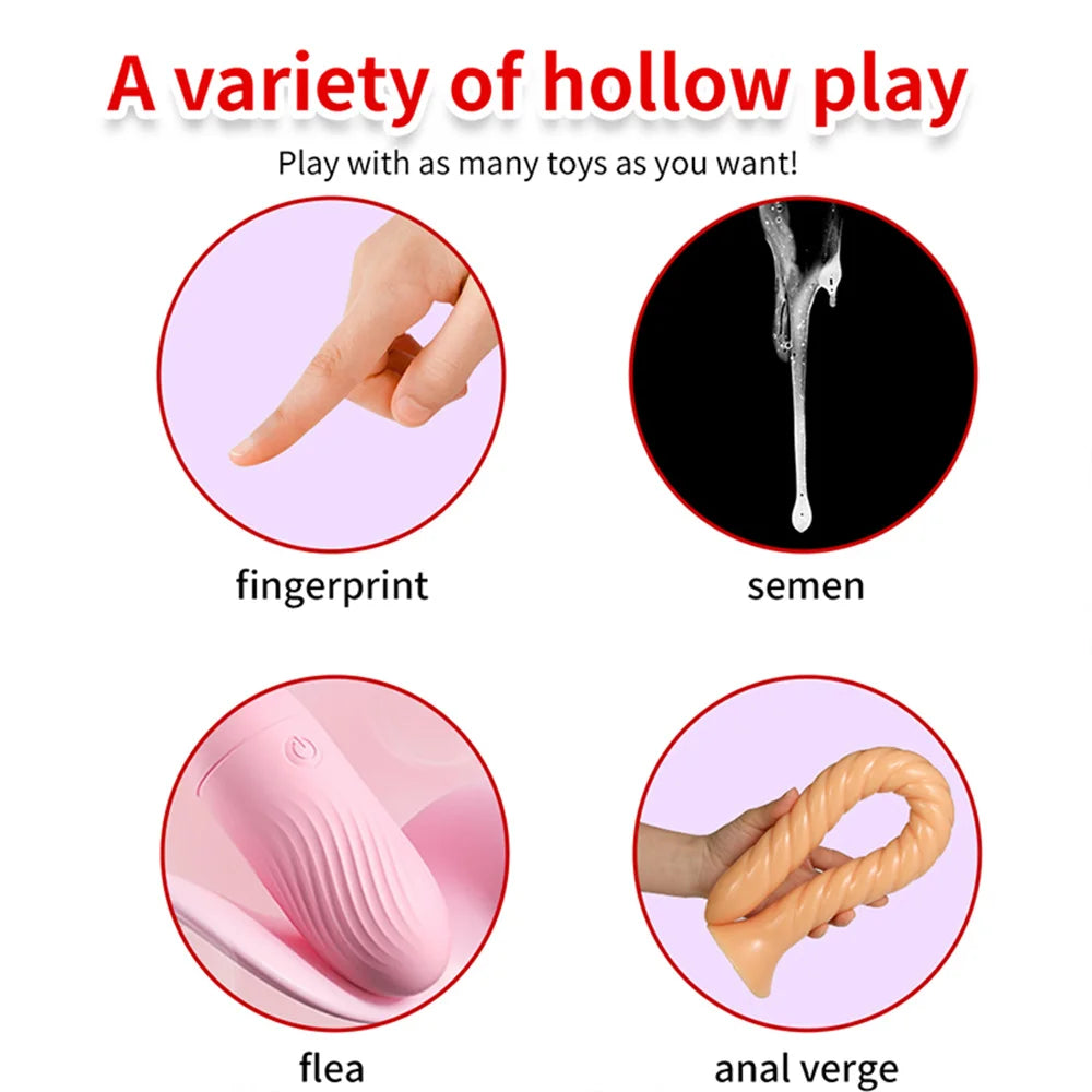 Hollow Anal Plug Butt Plug Anal Dilator Anus Expansion Prostate Massager Sex toys For Couple Vagina Anal Intimate Goods Sex Shop