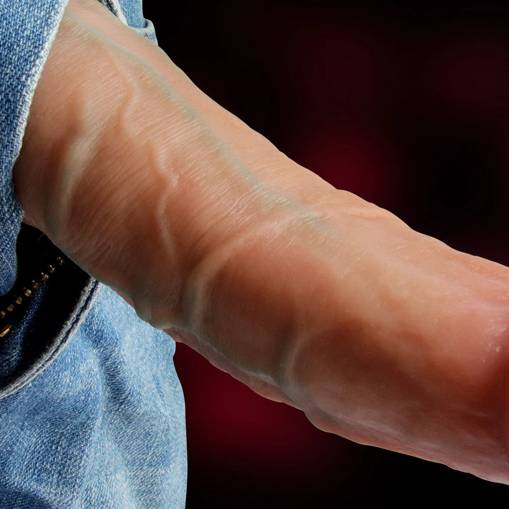 Vibrator dildo xxl realistic big cock telescopic heated spinning penis expansion vibratory massager female couple sex toys 18