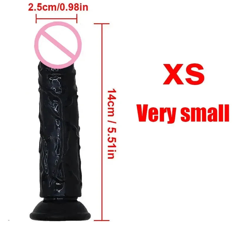 Realistic Dildo With Suction Cup Huge Jelly Fake Dick Big Penis Dildos Sex Toy for Woman Plug Adult Erotic Men Anal Butt WONGRUO