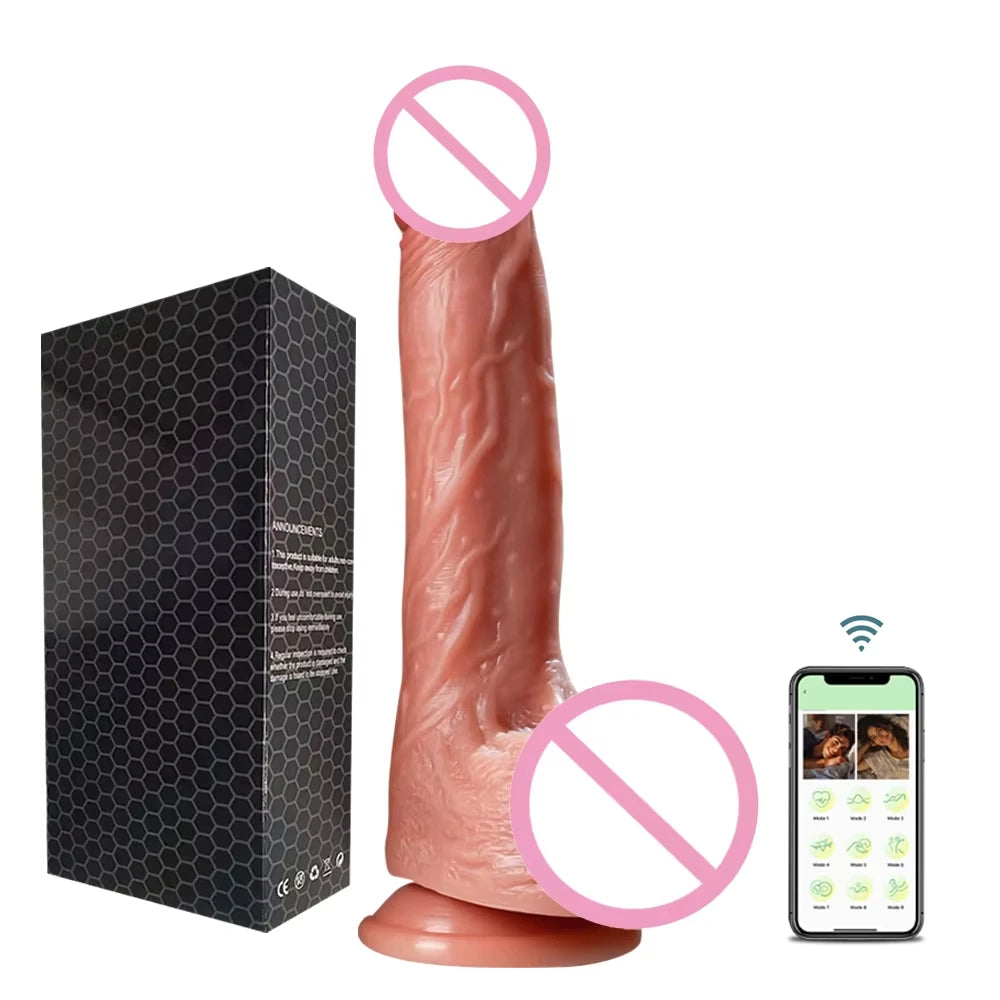 Realistic Dildo for Women Sex Toys Telescopic Vibrator with Female Stimulator Dildos Vibrators Big Penis Anal Dildo Vibrator