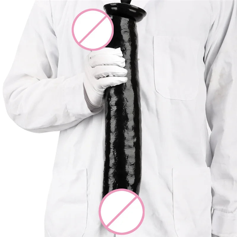 Giant Realistic Dildo Anal Plug with Sucker Big Dick Long Penis Sex Toys for Women Men Adult Products Stimulate Anus and Vagina