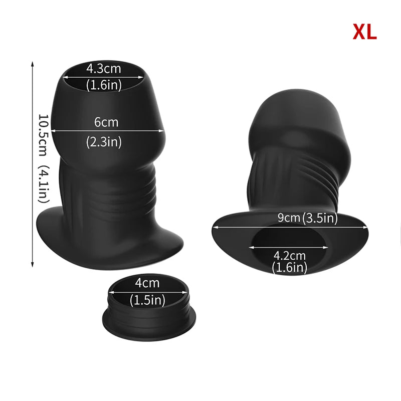 Hollow Anal Plug Butt Plug Anal Dilator Anus Expansion Prostate Massager Sex toys For Couple Vagina Anal Intimate Goods Sex Shop