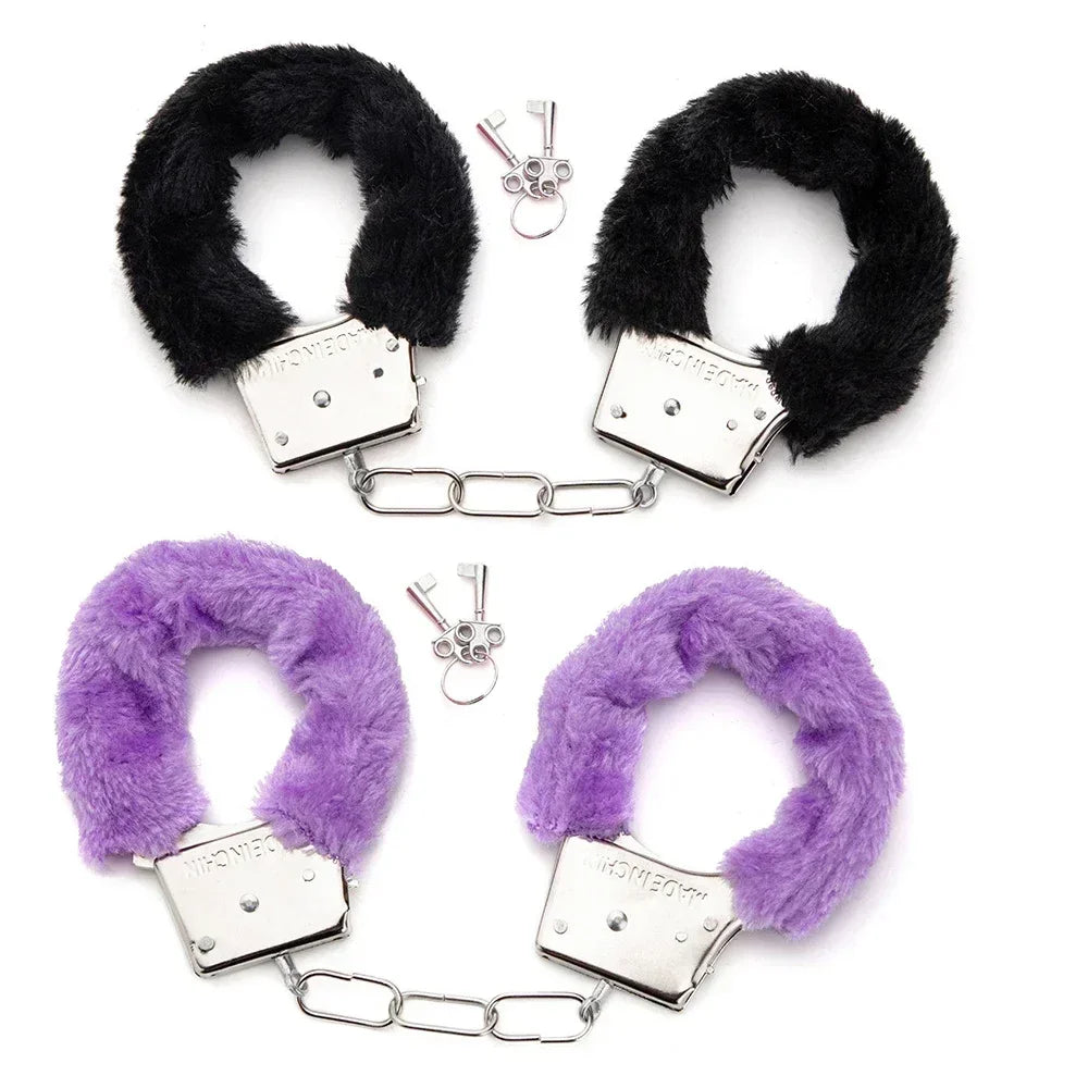 Erotic Accessories Sex Toys 2pc BDSM Bondage Handcuffs for Restraints Cuffs Fetish Adult Couples Games Juguetes Sexuales Gift