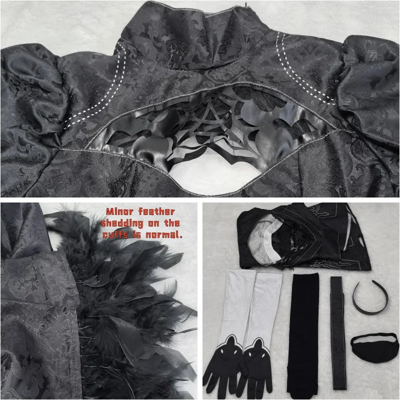Nier Automata Cosplay Costume Yorha 2B sexy Outfit Games Suit Women Role Play Costumes Girls Halloween Party Fancy Dress