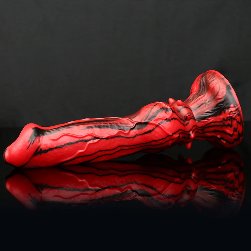 Soft Realistic Dog Dildos Huge Penis With Suction Cup Big Butt Plug Giant Monster Cock Dick Adult Sex Toy Supplies For Men Women