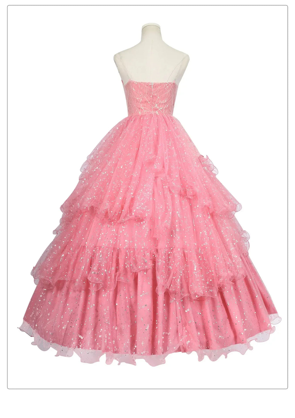 IN STOCK Glinda Wicked Cosplay Costume Disguise for Adult Women Pink Dress Roleplay  Fantasy Outfit Halloween Carnival Suit