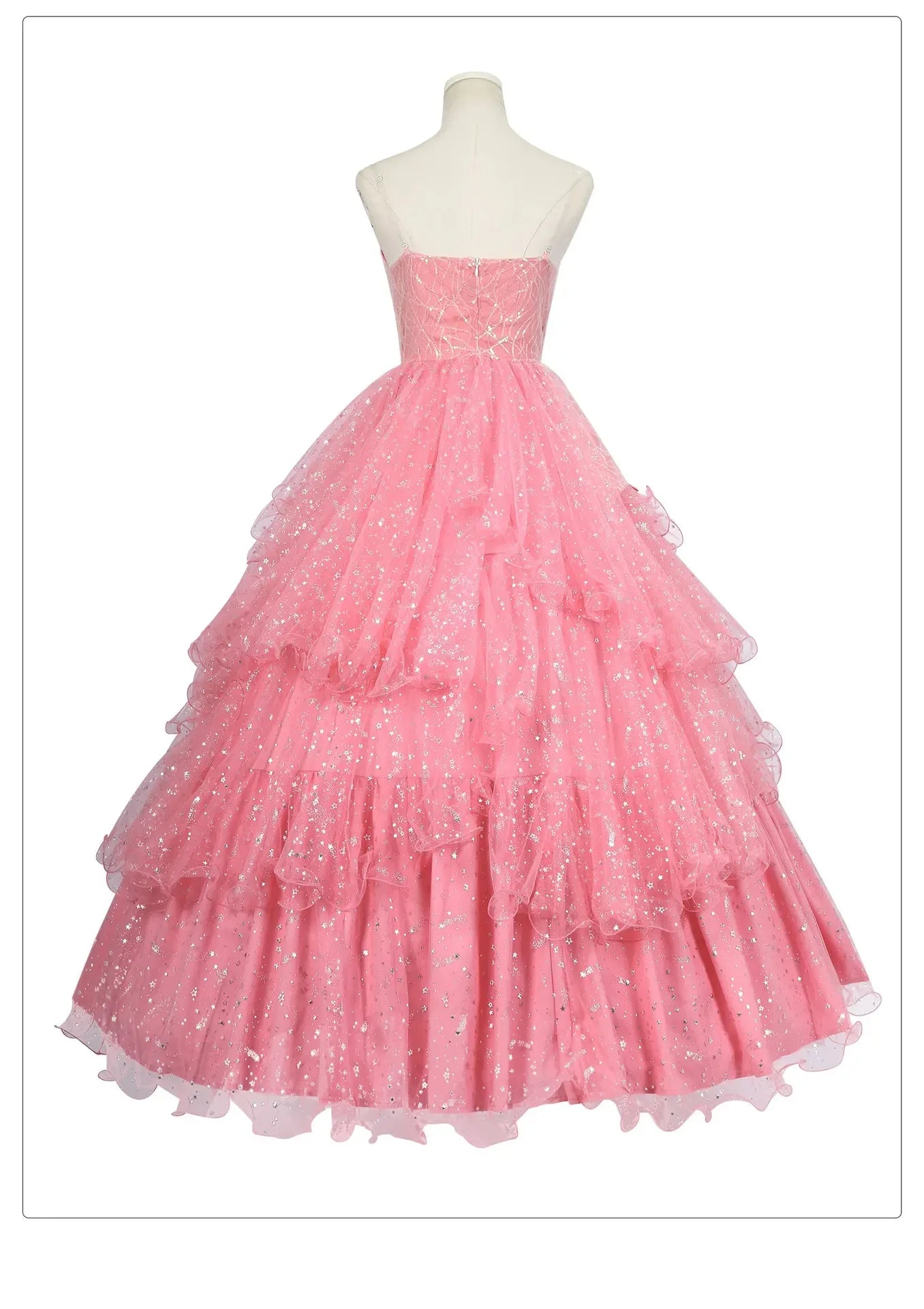 IN STOCK Glinda Wicked Cosplay Costume Disguise for Adult Women Pink Dress Roleplay  Fantasy Outfit Halloween Carnival Suit