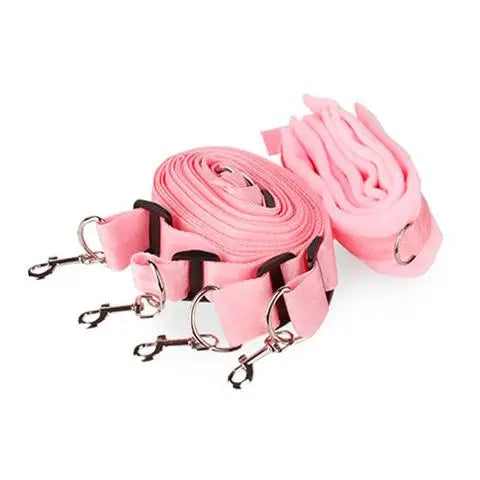 Sex Toys Bandage SM Restraint Bed Bondage Handcuffs Ankle Cuffs Adult Games Set Erotic Accessories Sex Toys for Women Men Couple