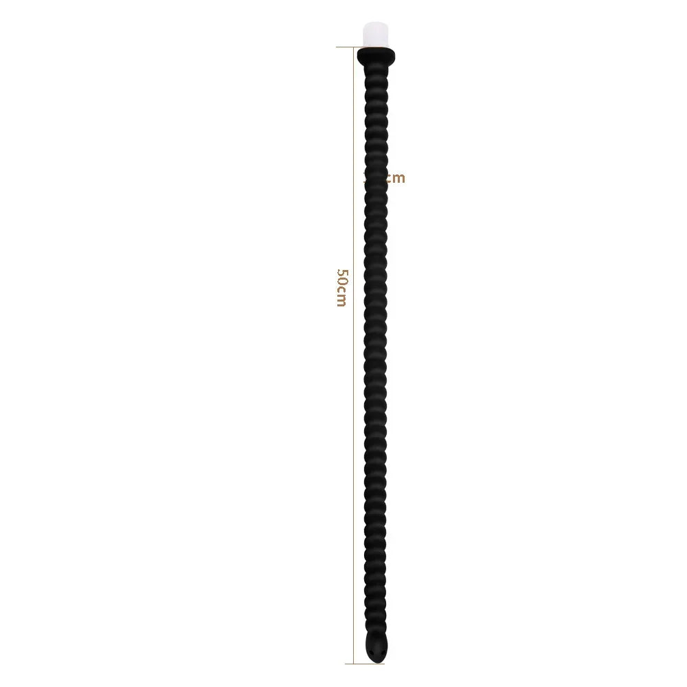 Deep Anal Plug anus Washing Tube for Vaginal Anal Long Buttplug Enema Cleaning Sex Toys for Men Prostate Stimulate Silicone Plug
