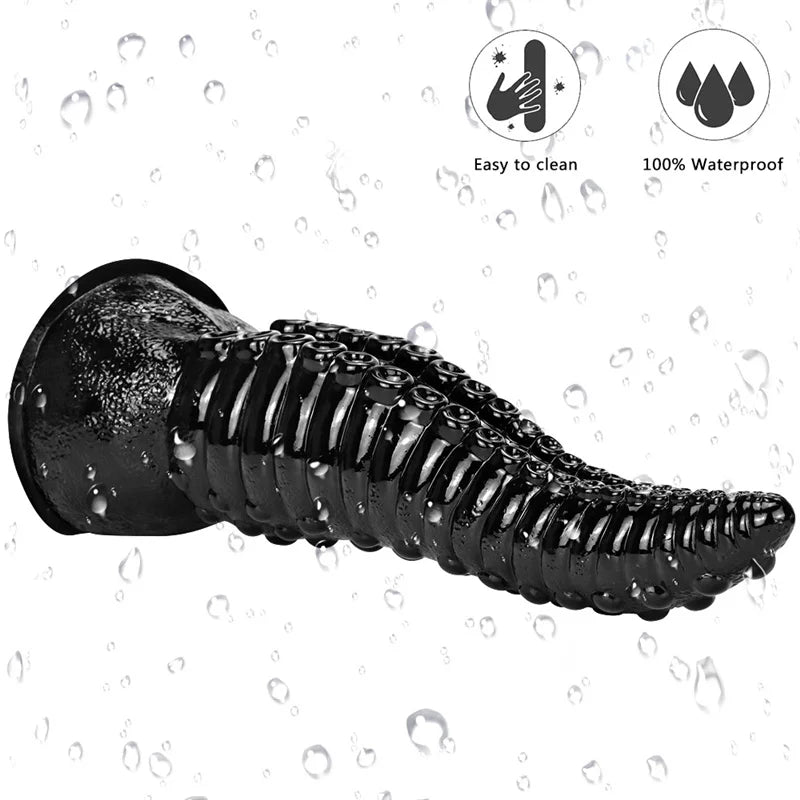 Huge Xxxl Anal Plug Octopus Tentacle Dilator Dildo Gigantic Long Butt Plug Sex Toys Anus Prostate Massager for Men Women Gay