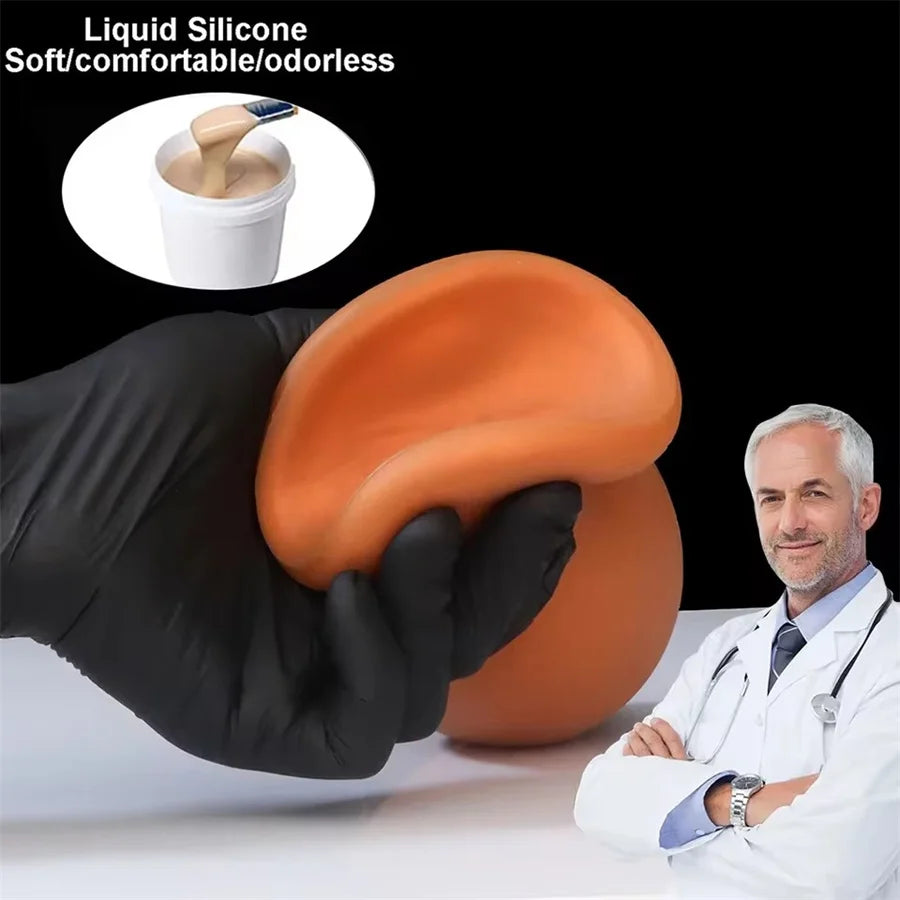 Soft Silicone Anal Plug Giant Anal Beads Balls Dilator Expander Prostate Massage Butt Plug Sex Toys For Women Men Adult 18+