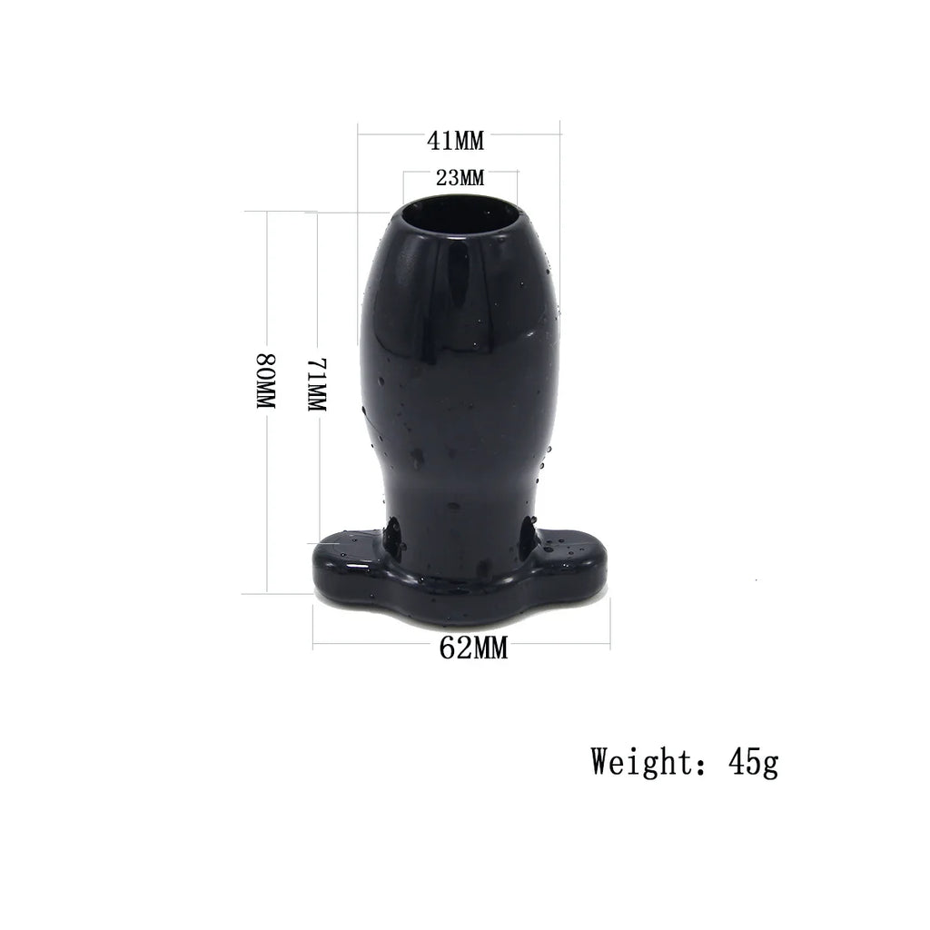 Hollow Anal Plug - Anal Dilator for Multifunctional Use, Peeping & Probing, Enema & Cleansing, Anal Sex Adult Erotic Product