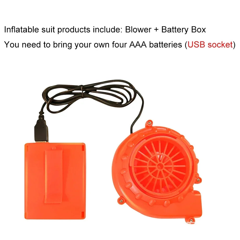 Inflatable Dinosaur Costume Riding T Rex Air Blow Up Funny Fancy Dress Party Halloween Costume for Adult Cosplay Party