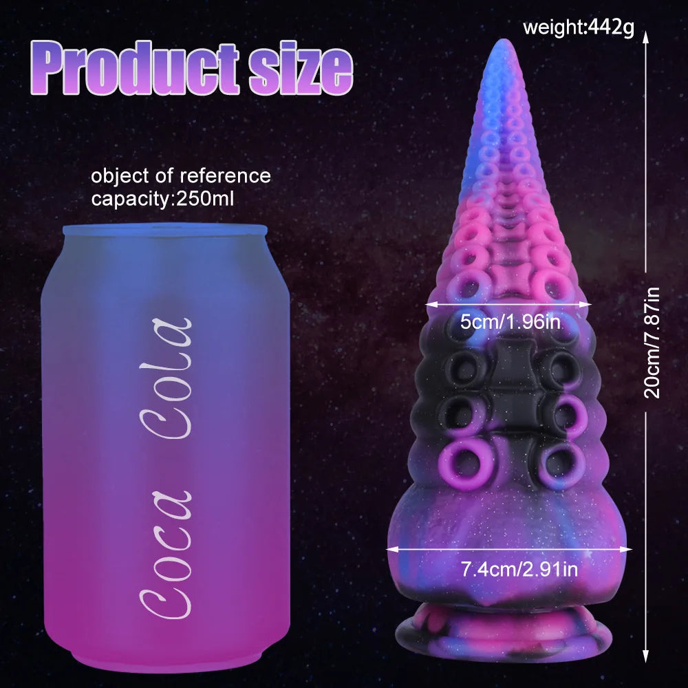 Dildo Female Homosexual Giant Anal Toy Cup Octopus Tentacle Tentacle Artificial Penis Animal Dildo Sex Toys for Adults Anal Plug