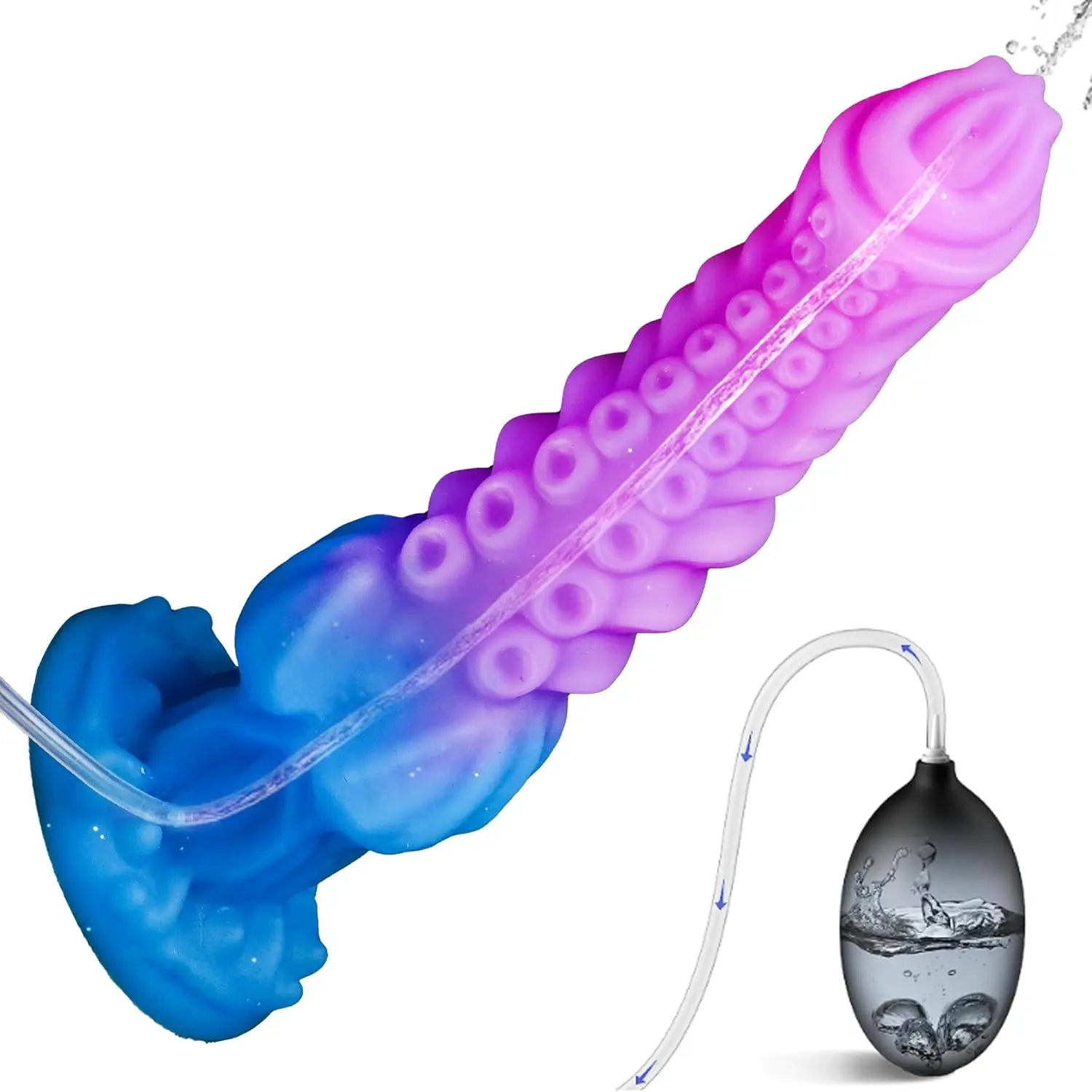 New Inflatable Animal Dildo - P Spot Stimulator Wearable Anal Plug Soft Fake Penis Buttplug Sex Toys For Women Men 18+