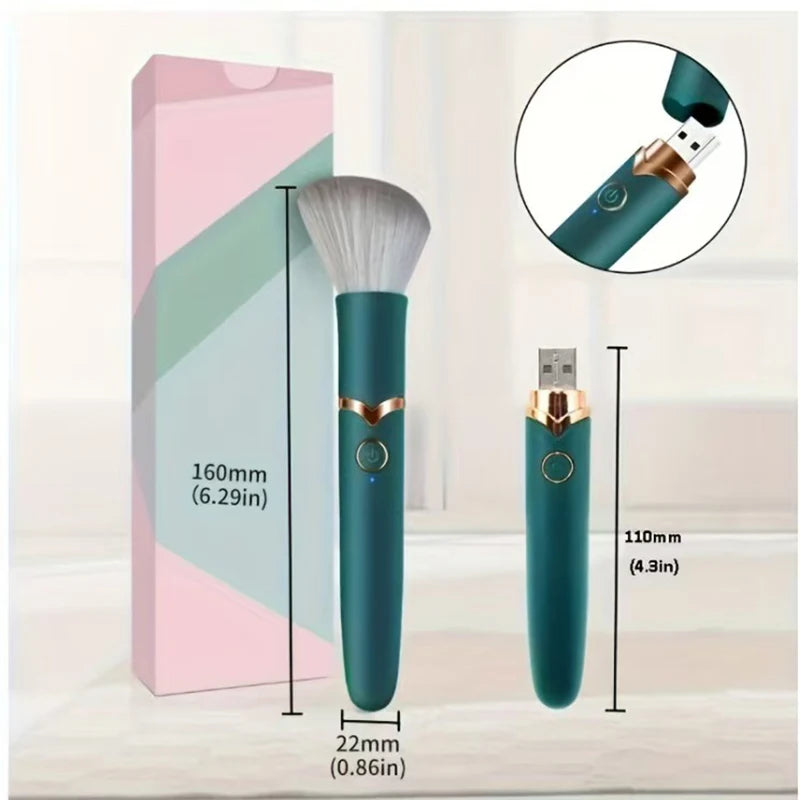Makeup Brush Vibrators Powerful Dildo G-Spot Vibrator Clitoral Massager Stimulator Sex Toy For Women Couples Masturbator