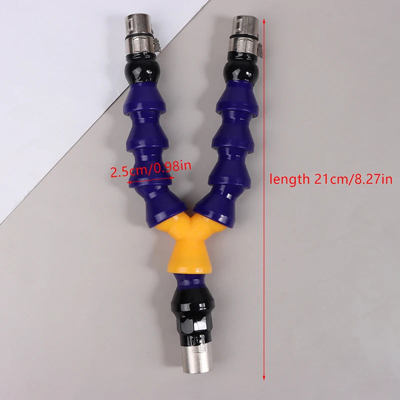 Reciprocating Linear Motor Parts 3XLR Extension Rod Tube Attachments Telescopic Linear Actuator Accessories Double Flexible Rod