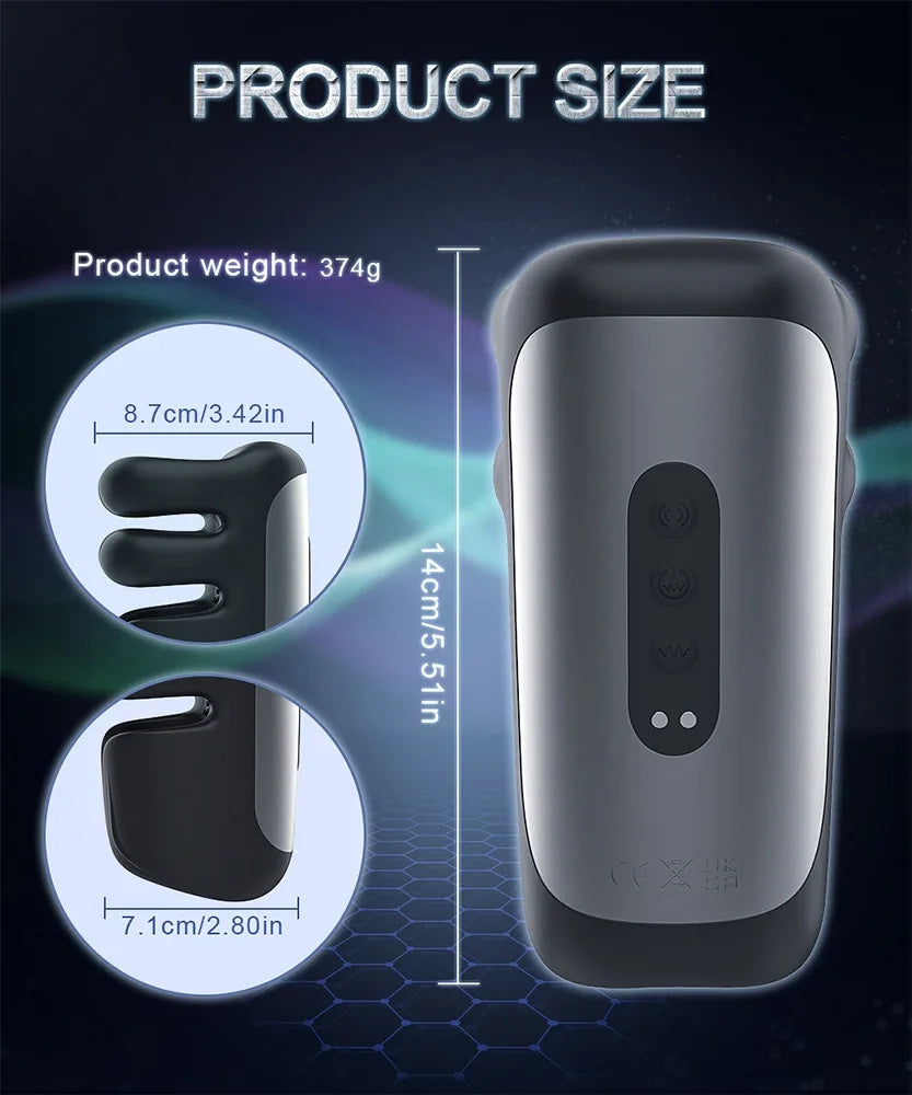 Vibrator For Men Tapping Flapping Glans Massager Sex Machine Penis Delay Trainer Automatic Male Masturbator Sex Toys for Adult