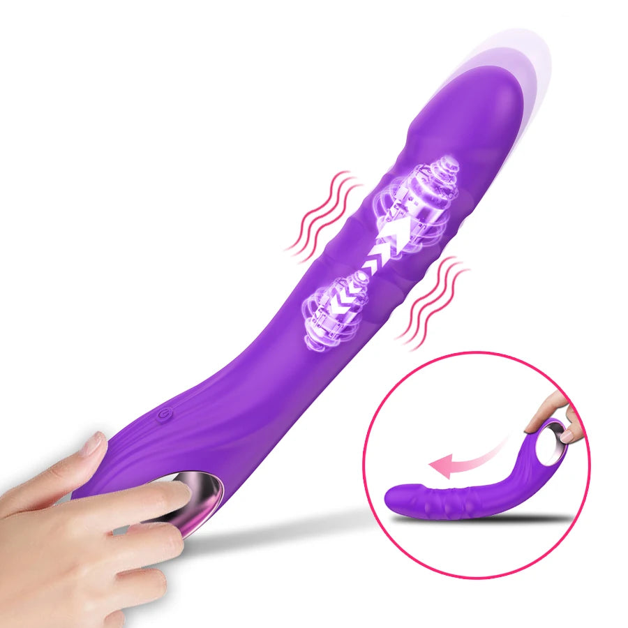 G-spot Vibrators Push-In Dildos Clitoral Stimulators Sex Toys Dildo Vibrators 10 Vibration Modes Adult Sex Toys Ladies & Couples