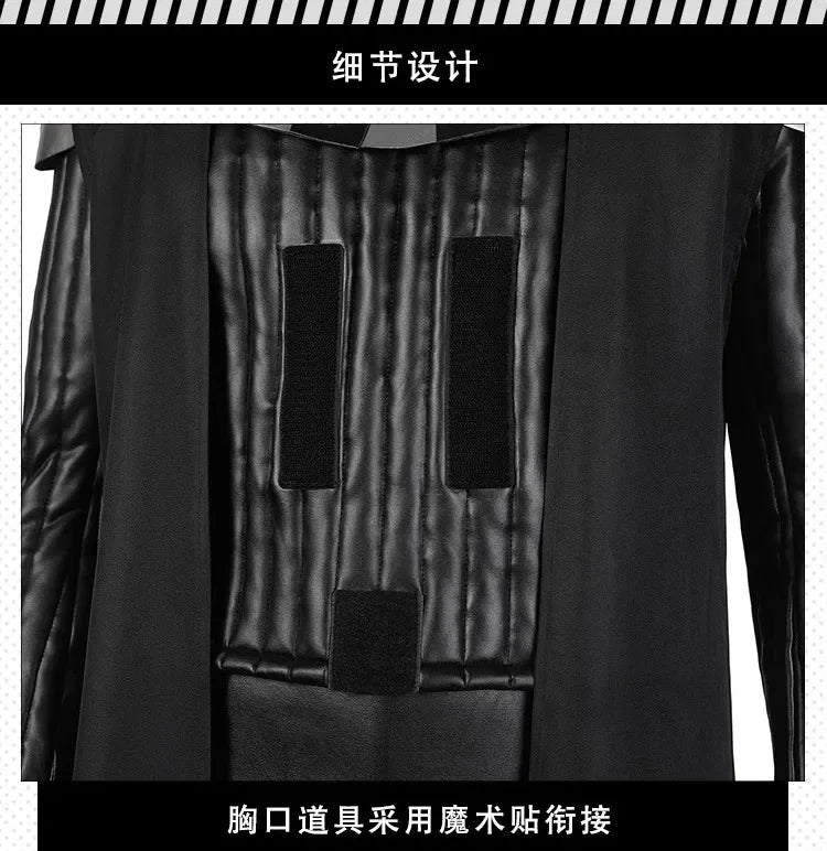 Darth Vader Cosplay Anakin Skywalkerv Costume Full Set Uniform Props Accessories Halloween Carnival Party