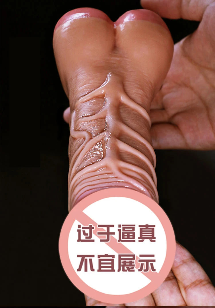 Realistic Dildo Adult Sex Toys Penis Enlarger Sleeve Anal Sex Male Masturbator Pocket Pussy Fake Ass Couples Big Huge Dildos