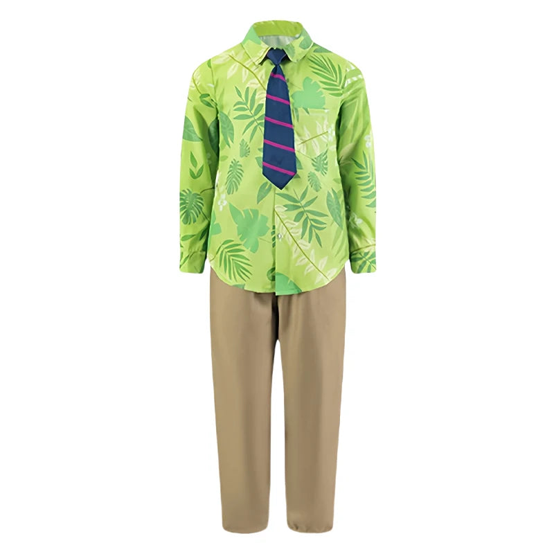BEAST KINGDOM Nick Wilde Cosplay Costumes Zootopia Cosplay Summer Shirt Tie Nick Suits Halloween Carnival Cos Adult Unisex Gifts