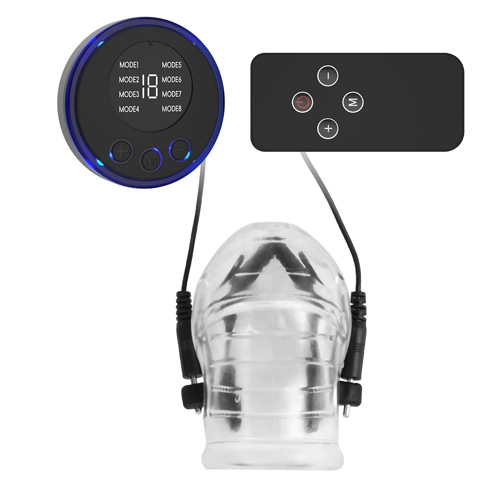 Glans Vibrator Penis Enlargerment Trainer Vibrator Masturbators for Men 10 Speeds Glans Stimulater Massager Adult Sex Toys