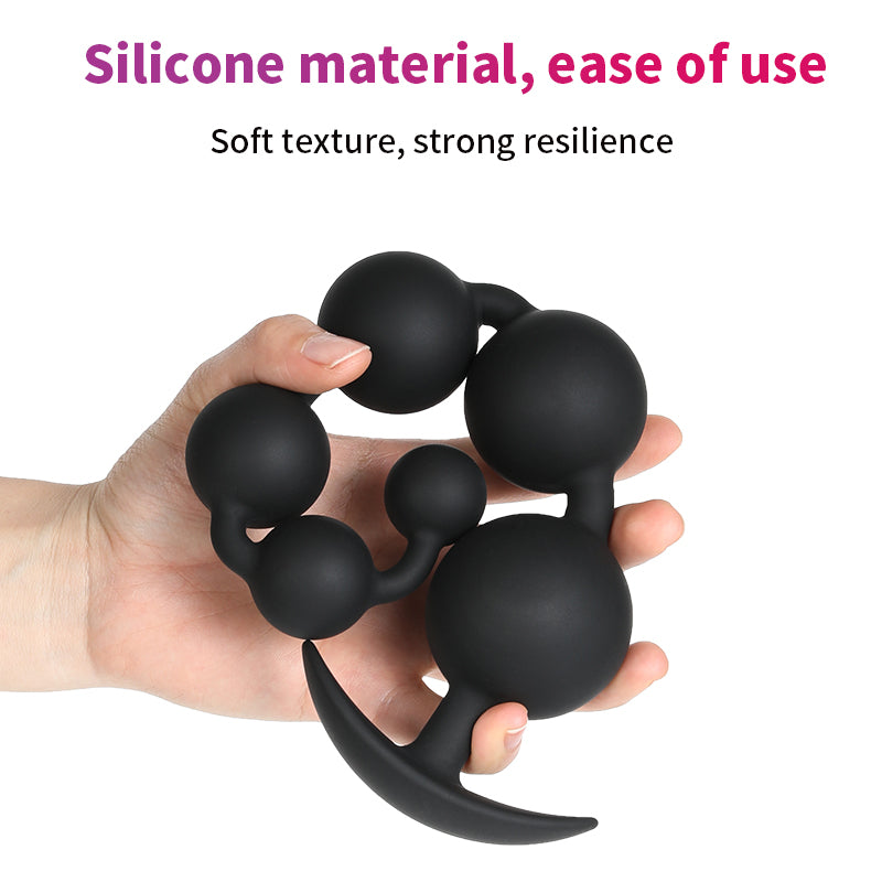 Bdsm Silicone Big Anal Plug Anal Beads Anus Masturbation Butt Plugs Erotic Flirt Sex Toys Prostate Massage for Couple Men Women
