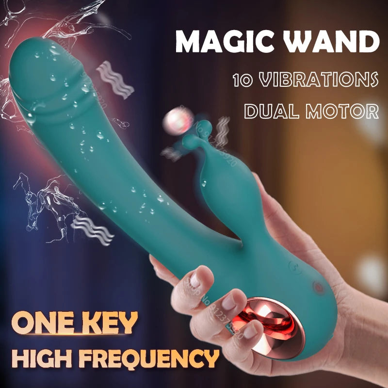 5 In 1 Telescopic Rotating Heated Dildo Vibrators G Spot Thrusting Machine Clitoral Stimulator Sucking Adult Sex Toys for Women