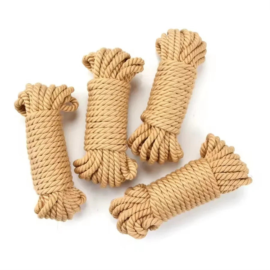 BDSM Female Body Restraint Sex Ropes Japanese Shibari DIY Restraint Bondage Gear SM Slave Erotic Play Cotton Rope Sex Toy