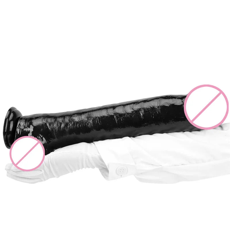 Giant Realistic Dildo Anal Plug with Sucker Big Dick Long Penis Sex Toys for Women Men Adult Products Stimulate Anus and Vagina